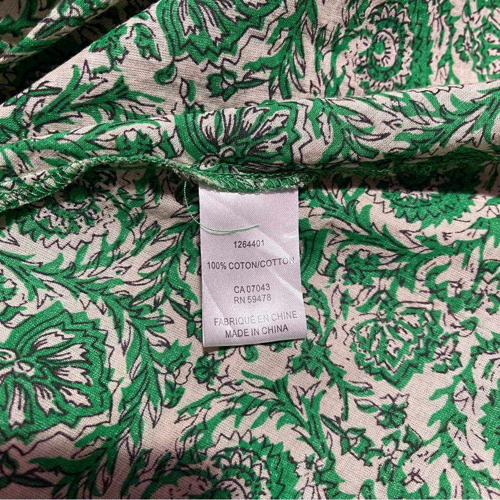 House of Harlow 1960 Tiered Floral Smocked Midi‎ Skirt Women’s Medium - Picture 9 of 10